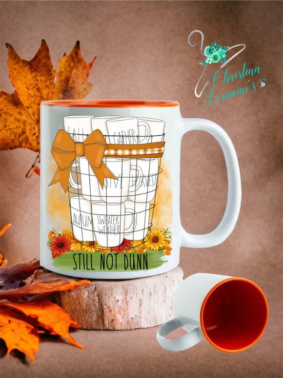 Farm House Mug Basket Coffee Mug/Tumbler