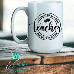Teacher Word Art Design Coffee Mug