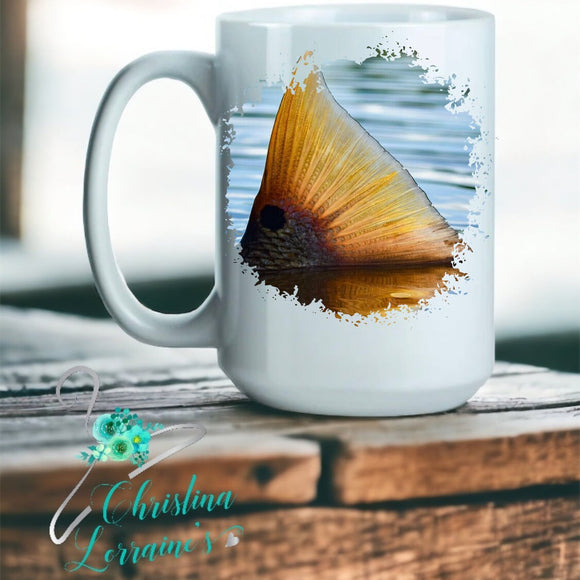 Redfish/Fishing Design Coffee Mug