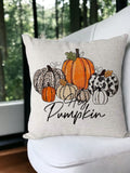 Hey Pumpkin/Pumpkin Patch Design Pillow Cover
