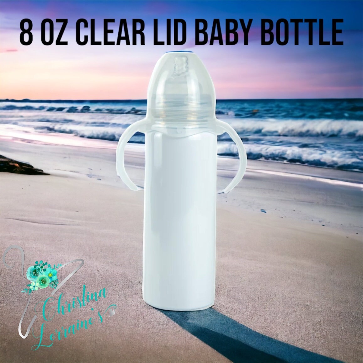 Lady Bug Design Baby Bottle/ Kids Tumbler/Speaker Tumblers/Straight Tumblers/Personalize It!